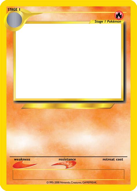pokemon card template png.